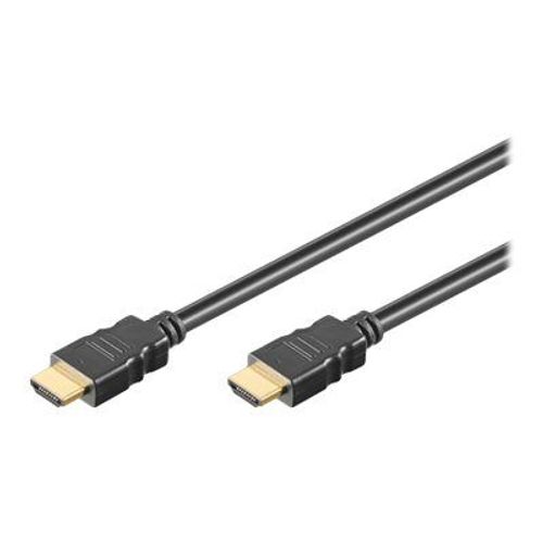 goobay HiSpeed 0150 G - Câble HDMI - HDMI mâle pour HDMI mâle - 1.5 m