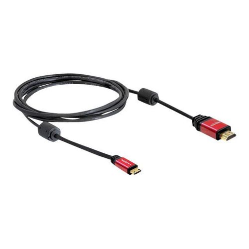Delock - Câble HDMI - HDMI mâle pour 19 pin mini HDMI Type C mâle - 5 m