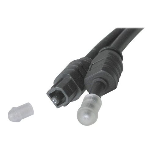 Lindy - Câble audio numérique (optique) - SPDIF - adaptateur optique 3.5 mm mâle pour TOSLINK mâle - 2 m - fibre optique - moulé