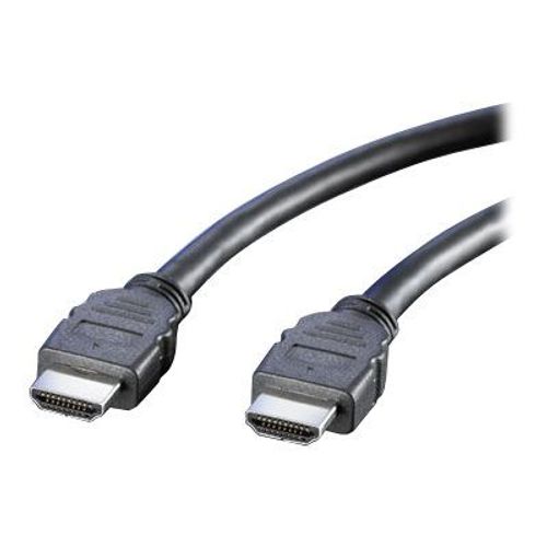 Roline - Câble HDMI avec Ethernet - HDMI mâle pour HDMI mâle - 1 m - blindé - noir
