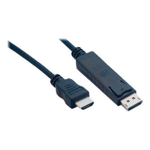 MCL - Câble adaptateur - DisplayPort mâle pour HDMI mâle - 2 m - noir