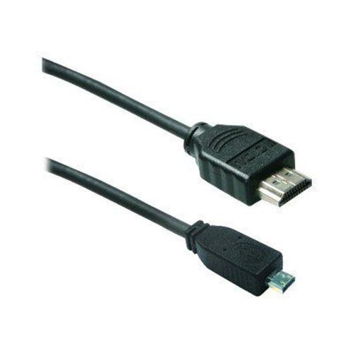 ICIDU Micro HDMI Cable - Câble HDMI - HDMI (M) pour HDMI micro (M) - 2 m - noir
