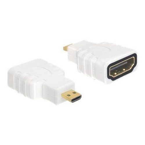 Delock - Adaptateur HDMI - HDMI femelle pour 19 pin micro HDMI Type D mâle