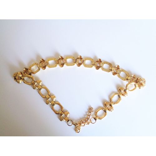 Ceinture Fantaisie Avec Boucles Dorées. 