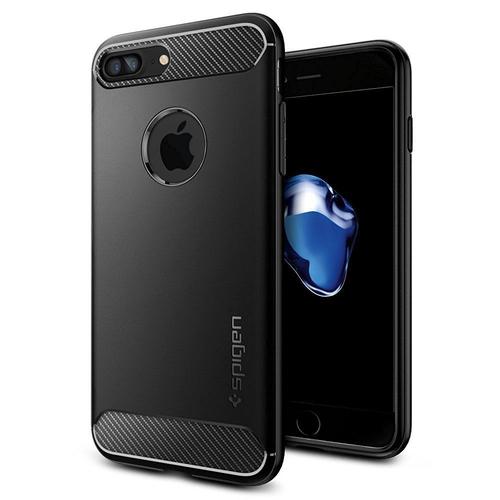 Coque Iphone 7 Plus, Spigen® [Rugged Armor] - Black