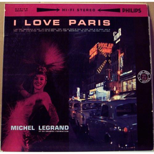 I Love Paris / 1956 Hifi Stereo 840504 By