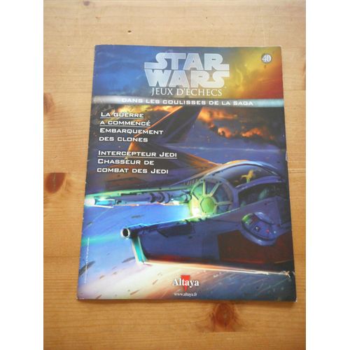 Fascicule Star Wars Jeux D'échecs 40 40 