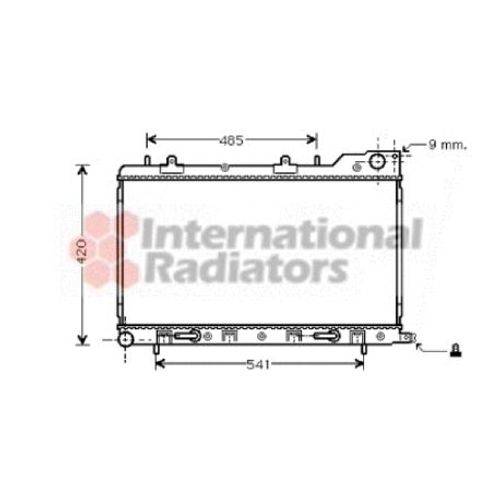 Radiateur, Refroidissement Du Moteur Subaru Forester De 09/2002 À Aujourd'hui