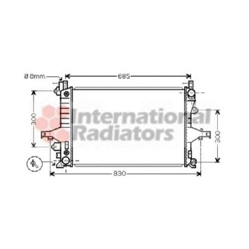 Radiateur, Refroidissement Du Moteur Volvo S60 I De 12/2001 À 04/2010