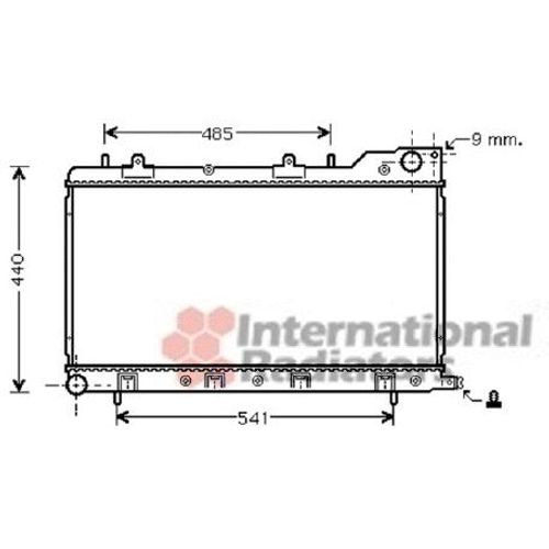 Radiateur, Refroidissement Du Moteur Subaru Forester De 09/2002 À Aujourd'hui