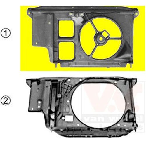 Revêtement Avant Peugeot 206 3/5 Portes De 08/1998 À 07/2000