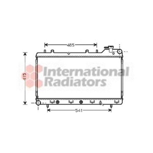 Radiateur, Refroidissement Du Moteur Subaru Forester De 08/1997 À 09/2002