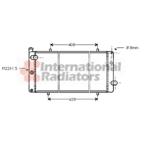 Radiateur, Refroidissement Du Moteur Peugeot 309 I De 08/1987 À 07/1989