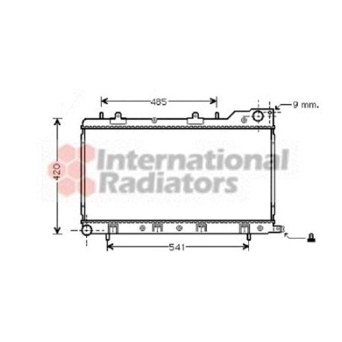 Radiateur, Refroidissement Du Moteur Subaru Forester De 06/1998 À 04/2001