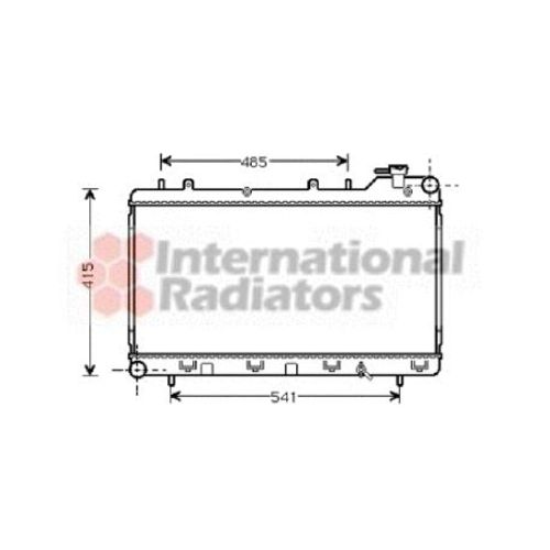 Radiateur, Refroidissement Du Moteur Subaru Forester De 08/1997 À 09/2002