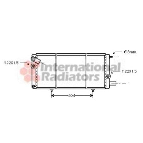 Radiateur, Refroidissement Du Moteur Peugeot 205 I De 12/1984 À 10/1987