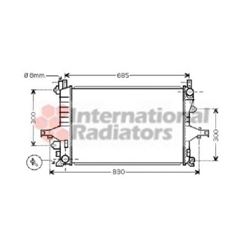 Radiateur, Refroidissement Du Moteur Volvo S60 I De 12/2001 À 04/2010