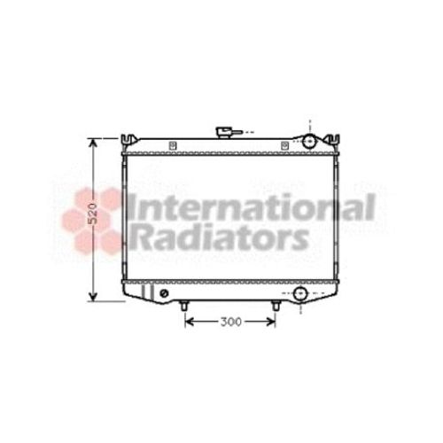 Radiateur, Refroidissement Du Moteur Nissan Pick Up De 03/1986 À 04/1992