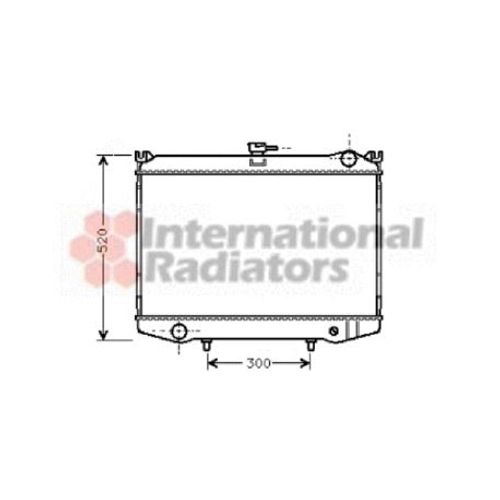 Radiateur, Refroidissement Du Moteur Nissan Pick Up De 09/1985 À 08/1988