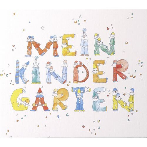 1x25 Daiber  Clowns-Mein Kinder- Garten  Kinder Portraitmappen