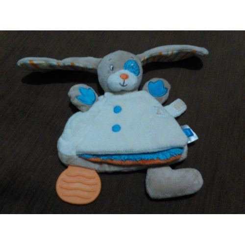 Doudou Lapin Livre D'éveil Tex Baby