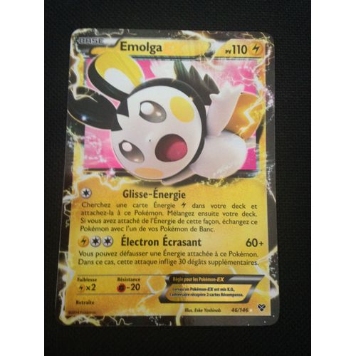 Pokémon - 46/146 - Xy - Emolga Ex - Ex