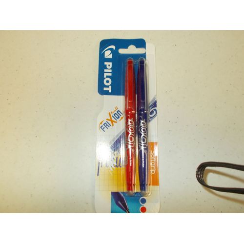 Pilot Blister 2 Stylos Frixion Bleu Rouge