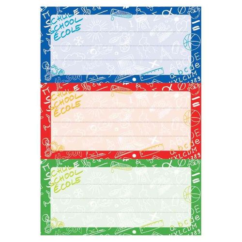 Herma Etiquettes Pour Livres "Ecoles", 76 X 35 Mm