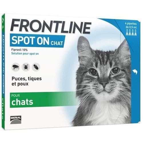 Frontline Spot On Chat - 4 Pipettes