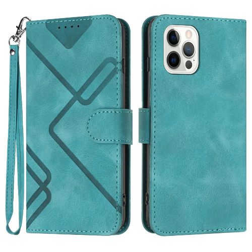 Étui Pour De Téléphone Pour Iphone 15 Pro Max Portefeuille Flip Couverture Magnétique Avec Support De Fente Pour Carte Cuir Pu - Vert