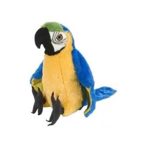 Peluche Perroquet Ara Bleu Et Jaune 42 Cm Wild Republic