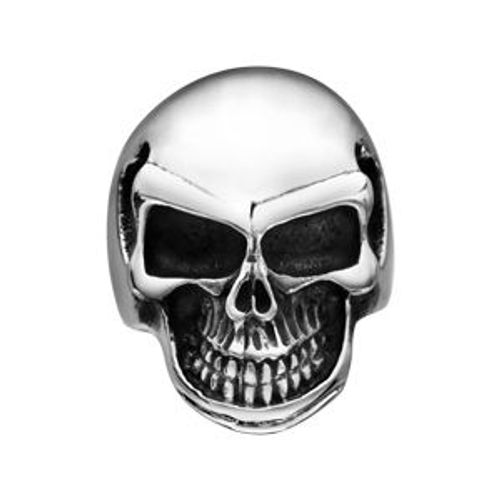 Chevaliere Acier Tête De Mort