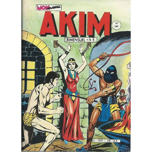 " L'envoyée Des Dieux " ( Akim, Roi De La Jungle + Bubule & Grignotte + Klip Et Klop ) : Akim N° 546 ( 1er Mai 1982 )