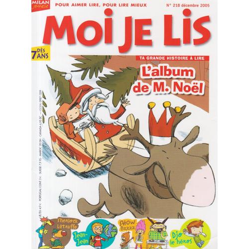 Moi Je Lis  N° 218 : L'album De M. Noël