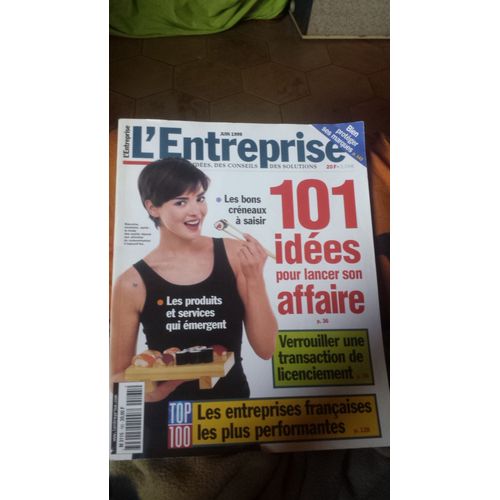 L'entreprise 165  101 Idees Pour Lancer Son Affaire