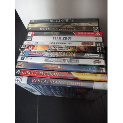 Lot 12 Jeux Pc Retrogaming