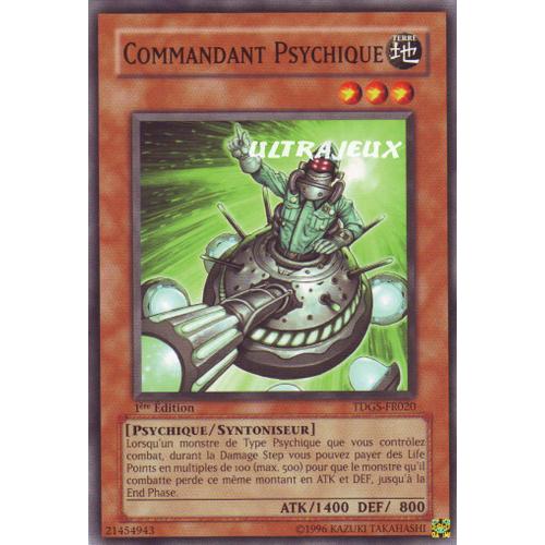 Yu-Gi-Oh! - Tdgs-Fr020 - Commandant Psychique - Commune