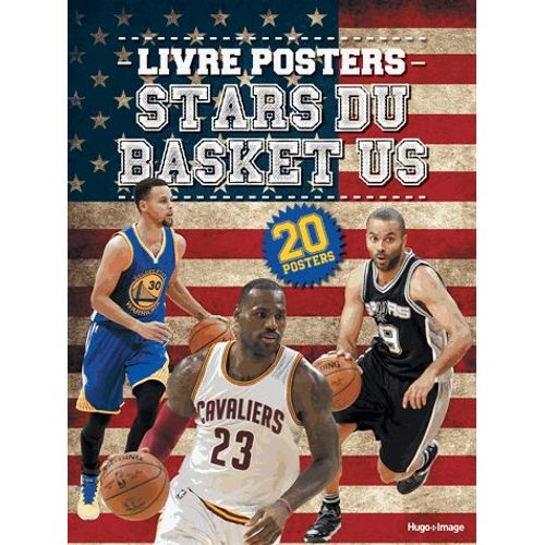 Livre Posters Stars Du Basket Us - Avec 20 Posters