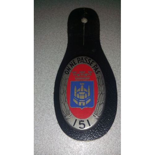 Insigne Pucelle 151 Régiment D'infanterie 