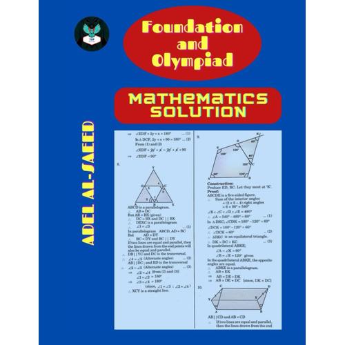 Foundation And Olympiad, Mathematics Solution