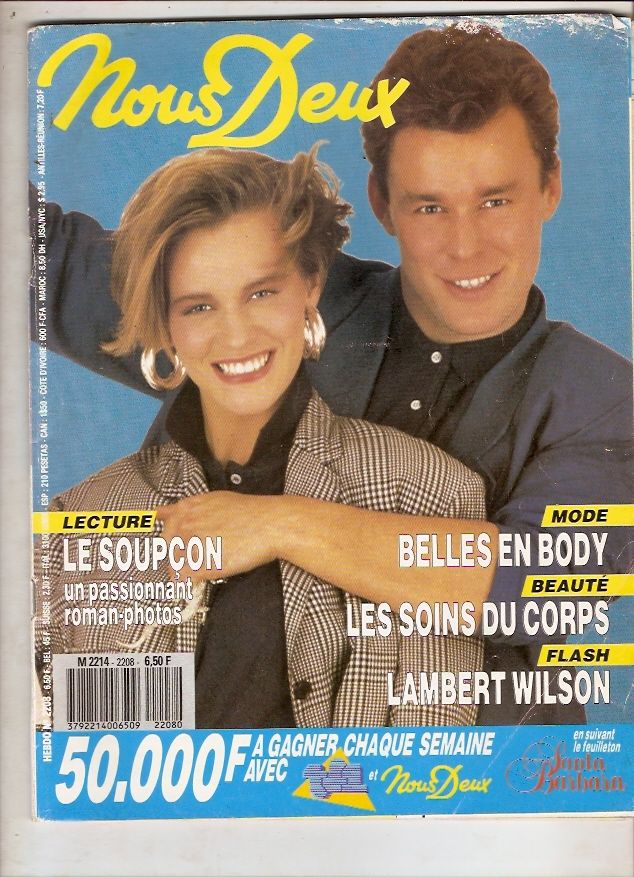 LAMBERT WILSON 2P articles photos PATRICK DUFFY BEATRICE DALLE