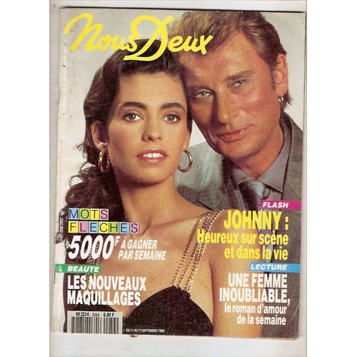 Muriel Robin 1p/ Johnny Hallyday Adeline Blondieau 2p/ Articles Photos Nicole Garcia / Roger Hanin / Prince /  2254 