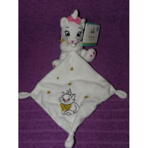 Doudou Marie Chat Aristochats  Avec Mouchoir  Disney Simba Toys Benelux