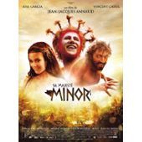 Sa Majesté Minor - José Garcia - Vincent Cassel - Jean Jacques Annaud - Mélanie Bernier - Affiche De Cinéma Pliée 60x40 Cm
