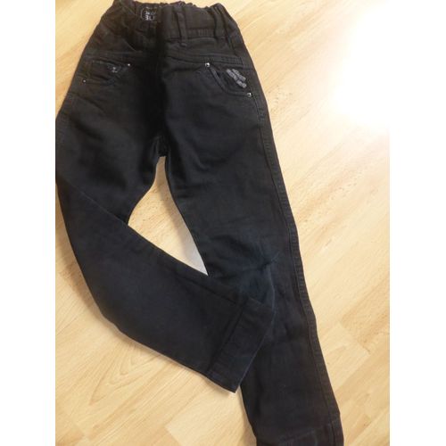 Pantalon Okaïdi Pantalon Slim Coton 6 Ans Noir