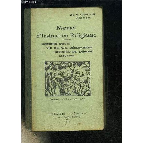 Manuel D Instruction Religieuse