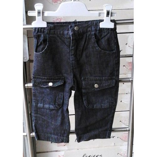 Jean "" Influx "" Coton T12 Mois Bleu Foncé
