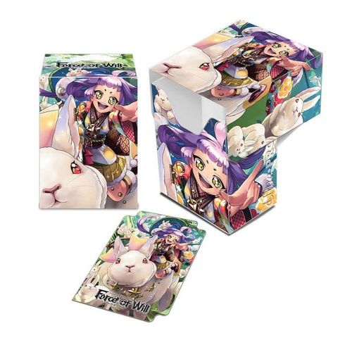 Force Of Will - Boites De Rangement - Deck Box Force Of Will -  Kaguya, Princesse Lapin Du Halo Lunaire