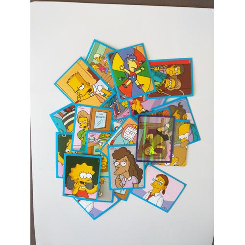 Autocollants Panini School Survival Guidebook - The Simpsons - Lot De 10 Images Au Choix En Commentaire