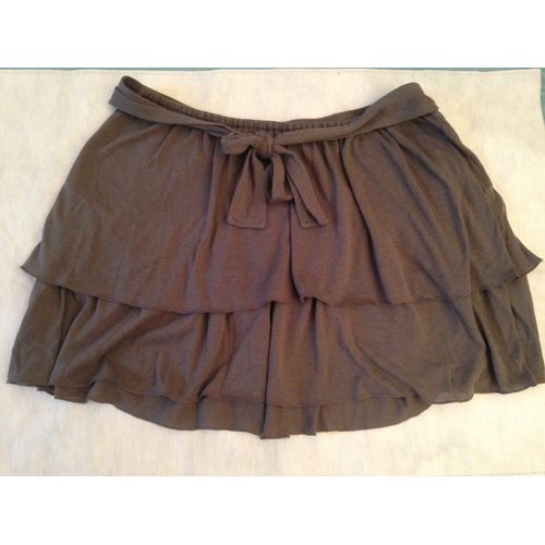 Jupe Vanessa Bruno Coton 36 Gris 